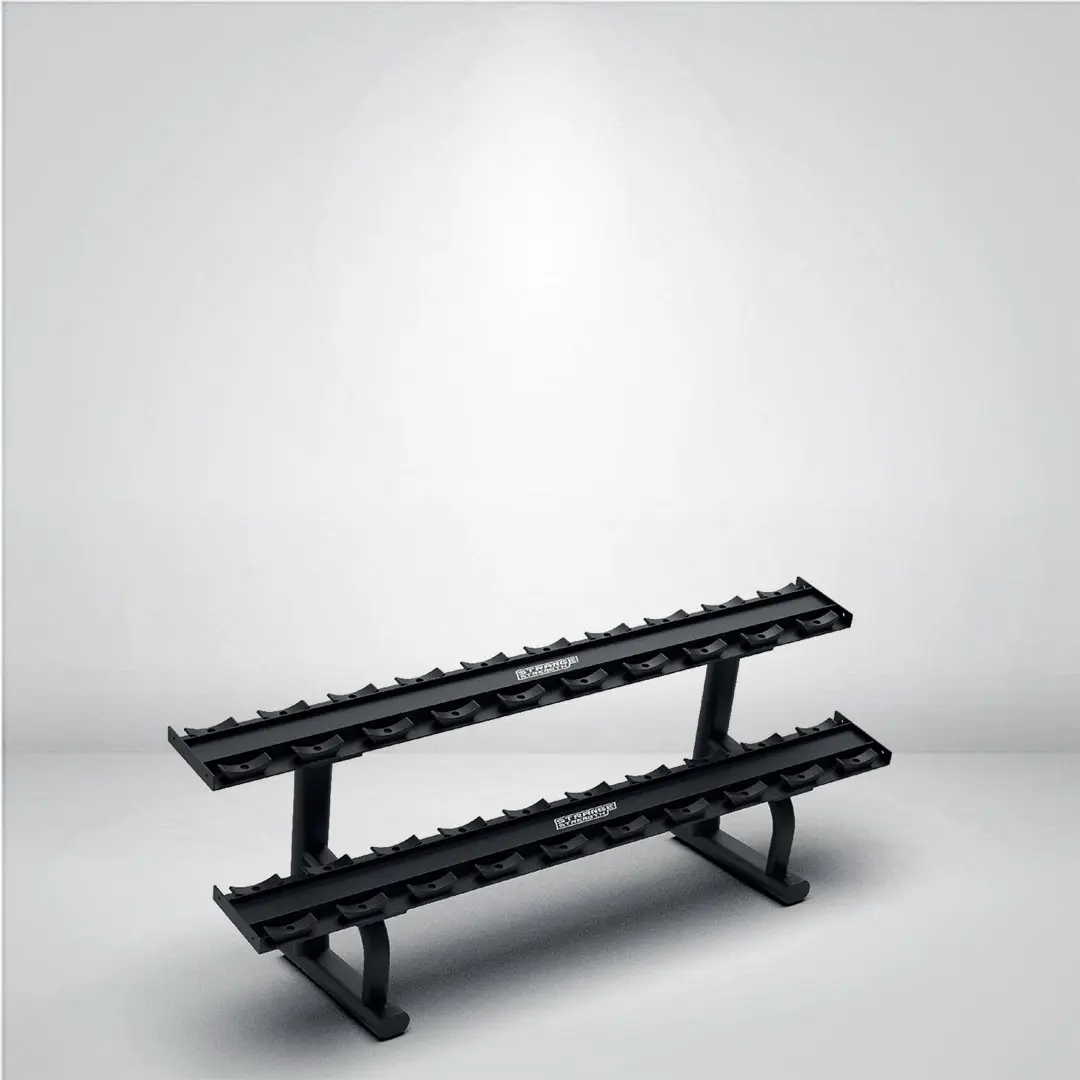 Y-420-1 STRANGESTRENGTH TWO-TIER DUMBBELL RACK Y-420 - Image 1
