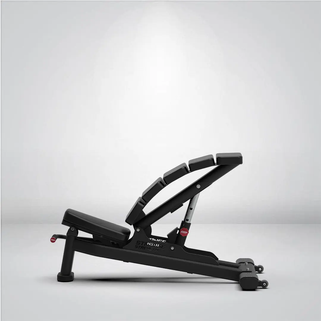 Y-438-1 STRANGESTRENGTH Adjustable Bench extra Curved Y-438 - Image 1